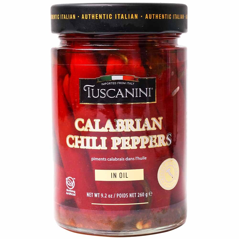 Tuscanini Peppers In Hot Calabrian Oil, 9.2 Oz