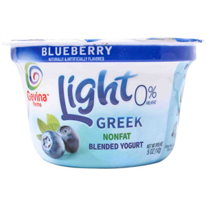 Gevina Light Greek Blueberry 0%, 5 Oz