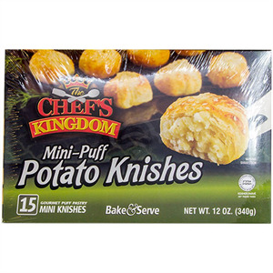 Chefs Kingdom Mini Potato Knishes, 12 Oz