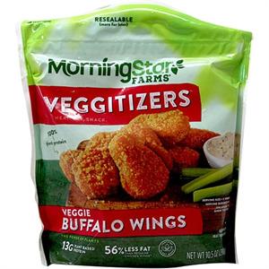 Morning Star Chik'n Buffalo Wings, 10.5 Oz