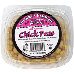 Shloimy's Chick Peas, 12 Oz