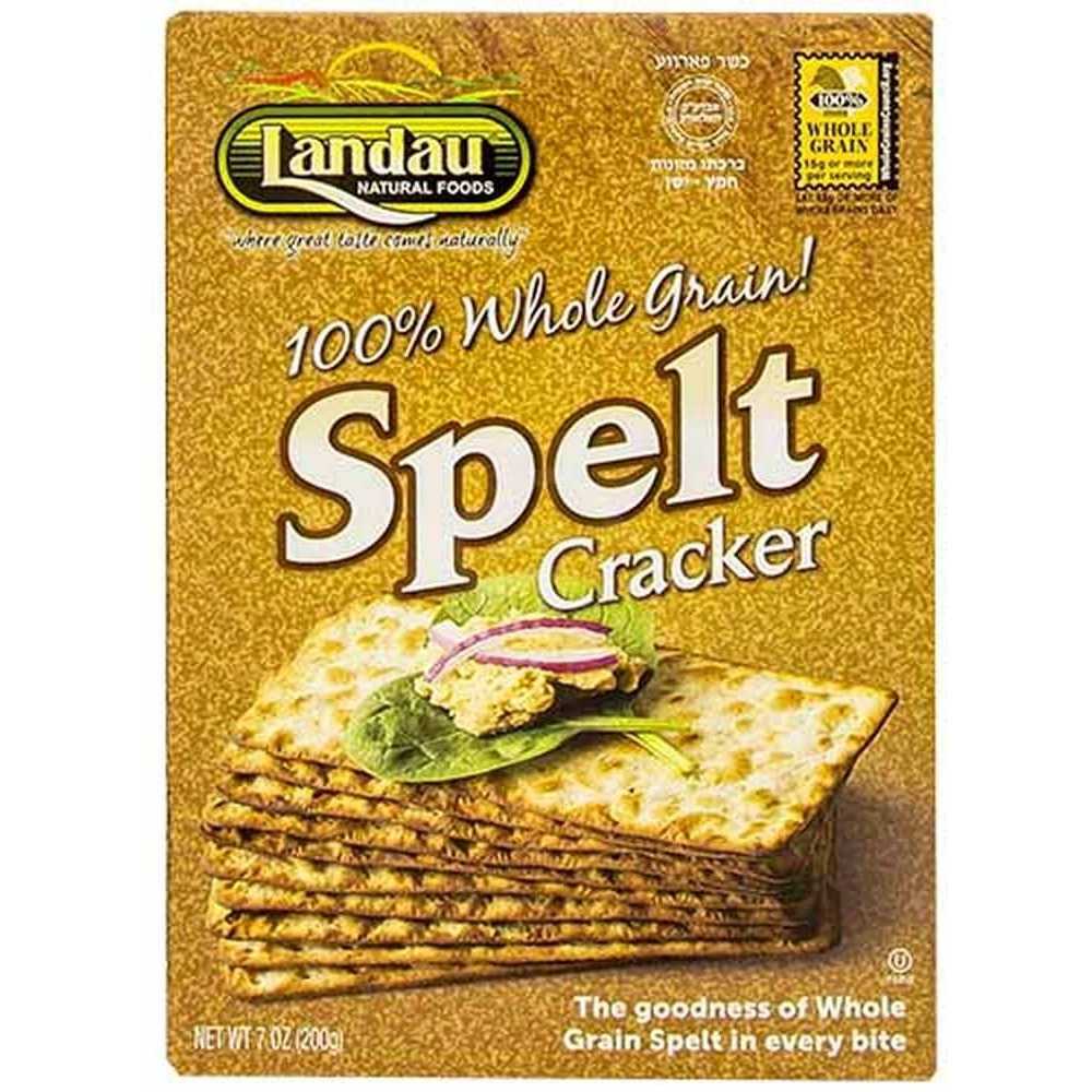 Landau Cracker Whole Grain Spelt, 7 Oz