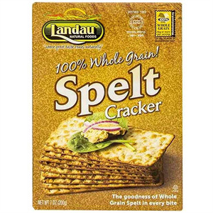 Landau Cracker Whole Grain Spelt, 7 Oz