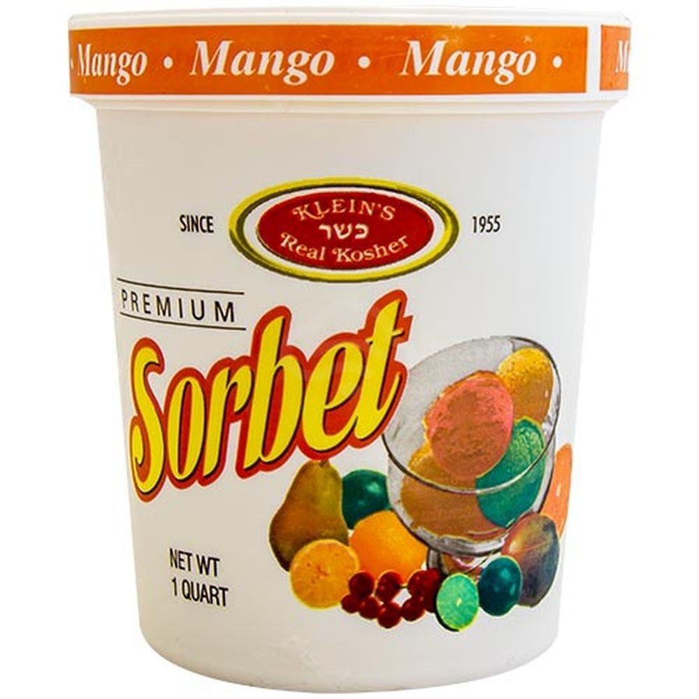 Klein's Premium Sorbet Mango, 1 Qt