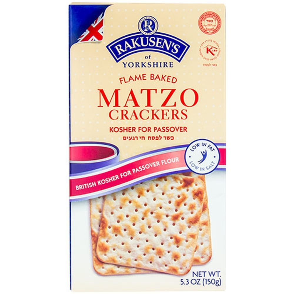 Rakusen's Matzo Crackers English, 5.29 Oz