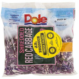 Dole Red Cabbage, 10 Oz