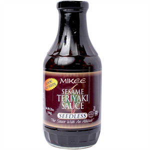 Mikee Seedless Sesame Teriyaki Sauce, 20 Oz