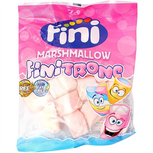 Fini Pink Hearts Marshmallow, 3 Oz