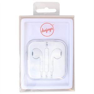 Deejays Earpods White, 1 Pc