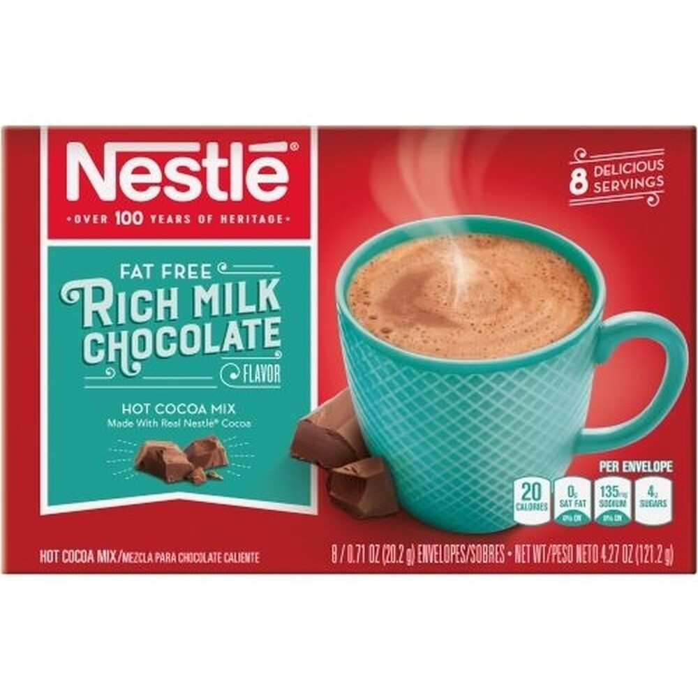 Nestle Hot Cocoa Mix Rich Milk Chocolate, 2.25 Oz