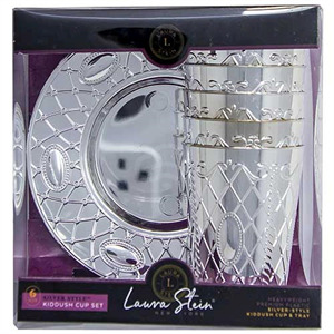 Laura Stein Kiddish Cup Set, 6 Ct
