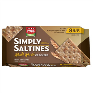 Paskesz Wholwheat Saltines, 8.8 Oz