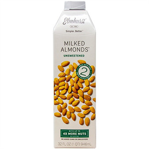 Elmhurst Milked Almonds Sun-Sweetened, 32 Oz