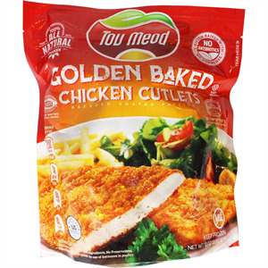 Tov Meod Golden Chicken Cutlets, 2 Lb