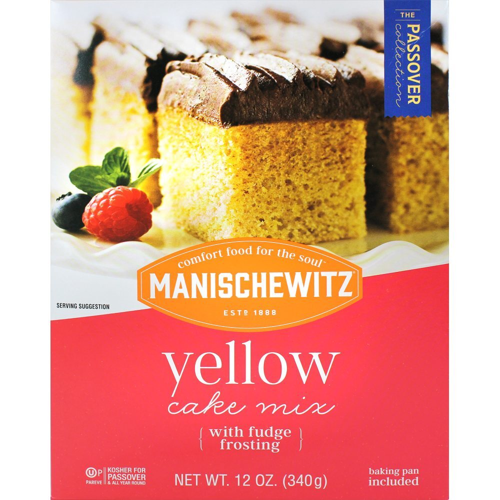 Manischewitz Yellow Cake Mix, 12 Oz