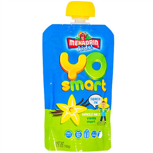 Yo Smart Vanilla Whole Milk Yogurt, 3.5 Oz