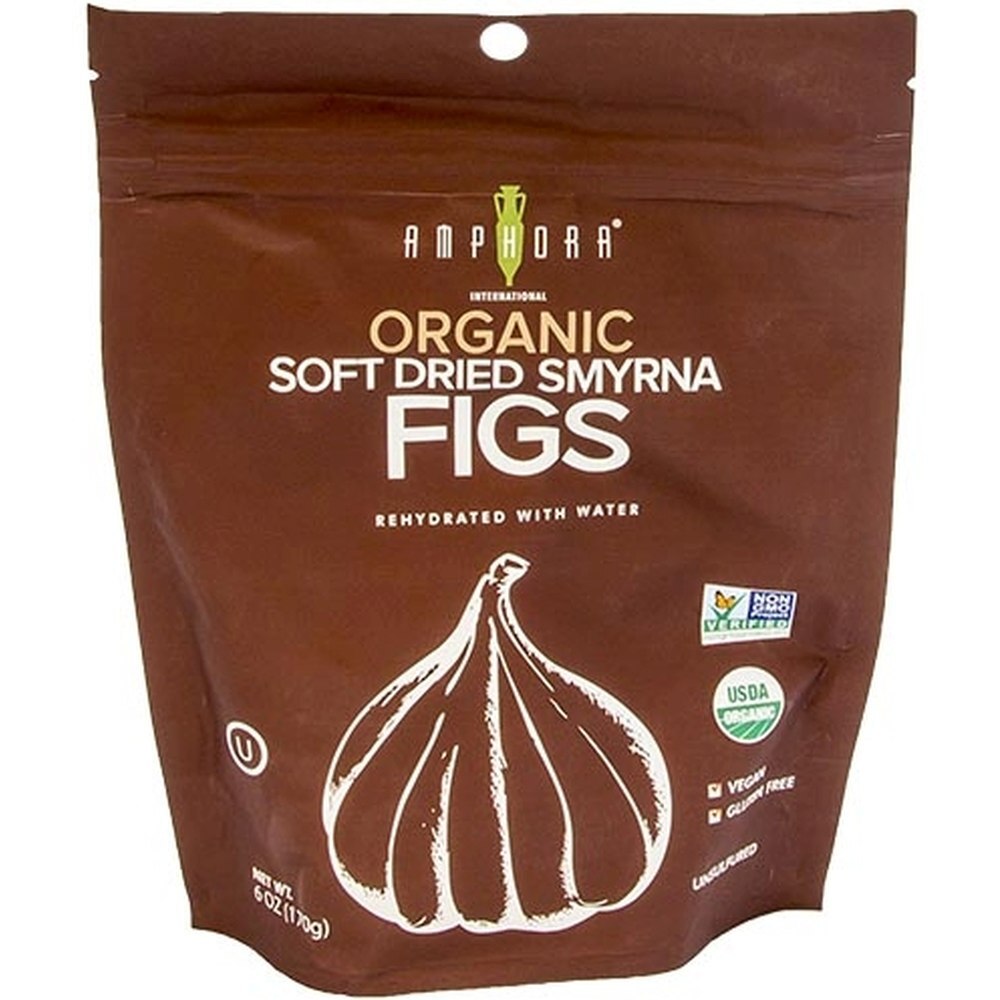 Amphora Organic Soft Dried Calimyrna Figs, 6 Oz