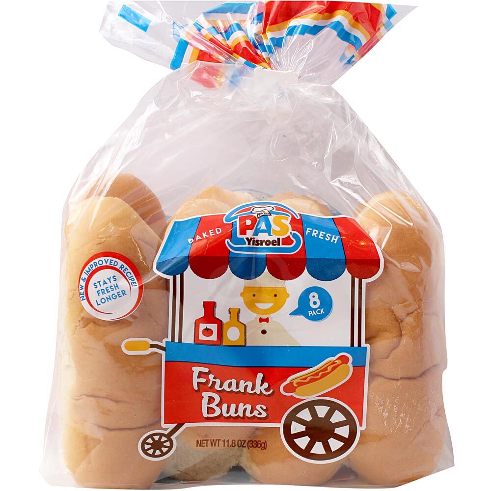 Pas Yisroel Frank Buns, 11.8 Oz