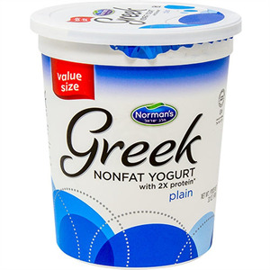 Norman's Greek Creamy Blends Plain, 32 Oz