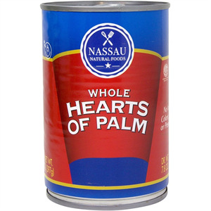 Nassau Natural Foods Hearts Of Palm Whole, 15 Oz