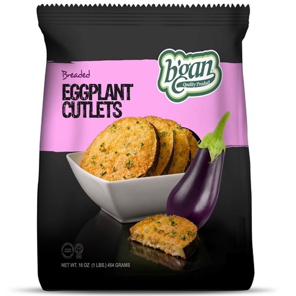 B'gan Eggplant Cutlets, 32 Oz
