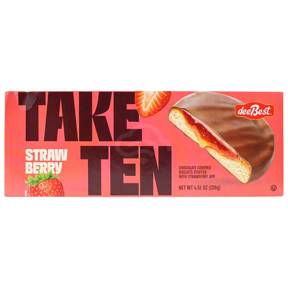 Dee Best Take Ten Strawberry, 4.51 Oz