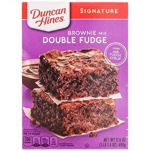 Duncan Hines Double Fudge Brownies, 17.6 Oz
