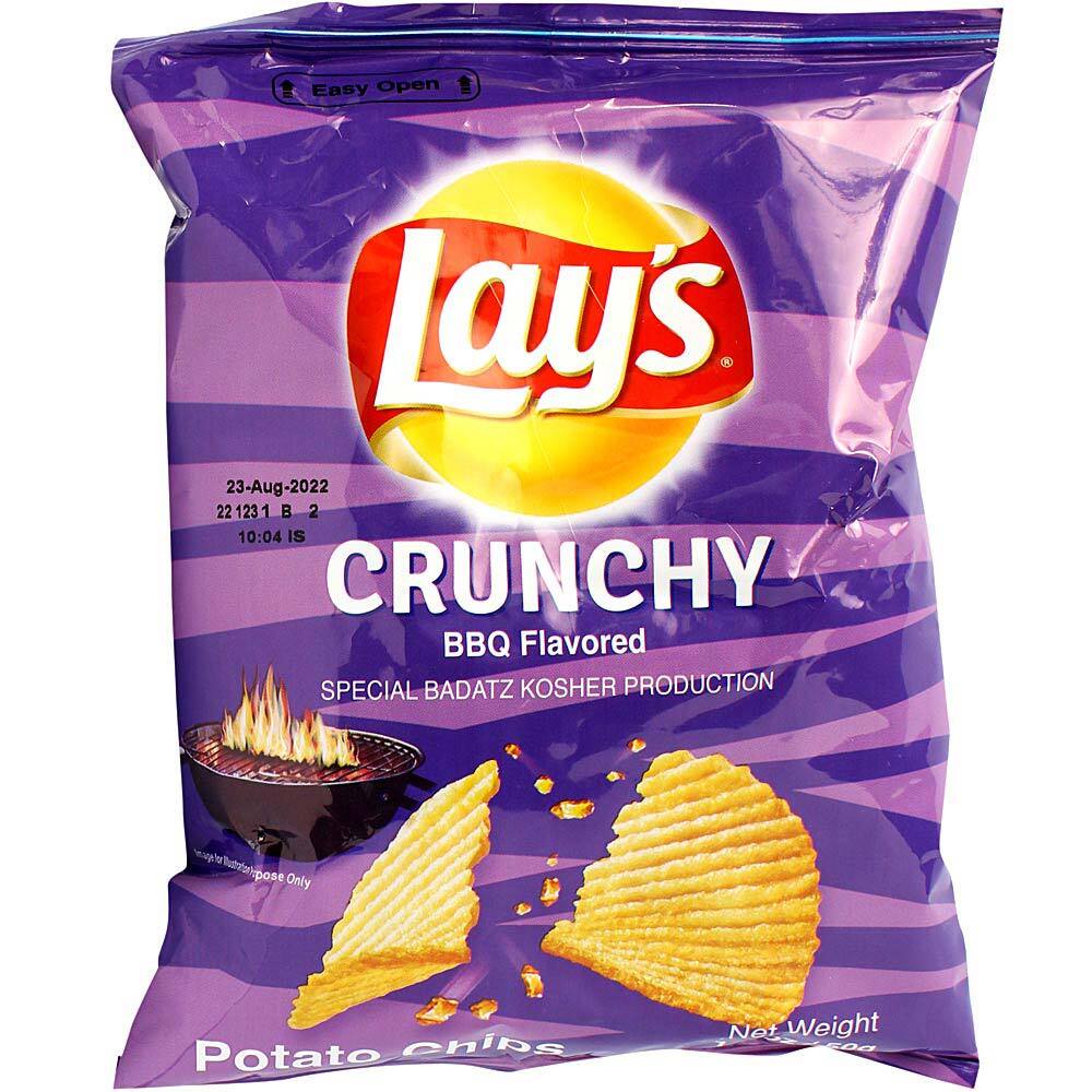 Lays Cruncy Bbq Chips, 1.8 Oz