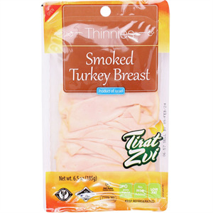 Tirat Zvi Thinnies Turkey Breast Smoked, 6.5 Oz