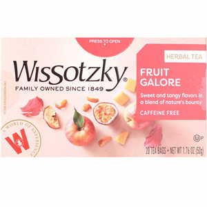 Wissotzky Tea Fruit Galore, 20 Bag