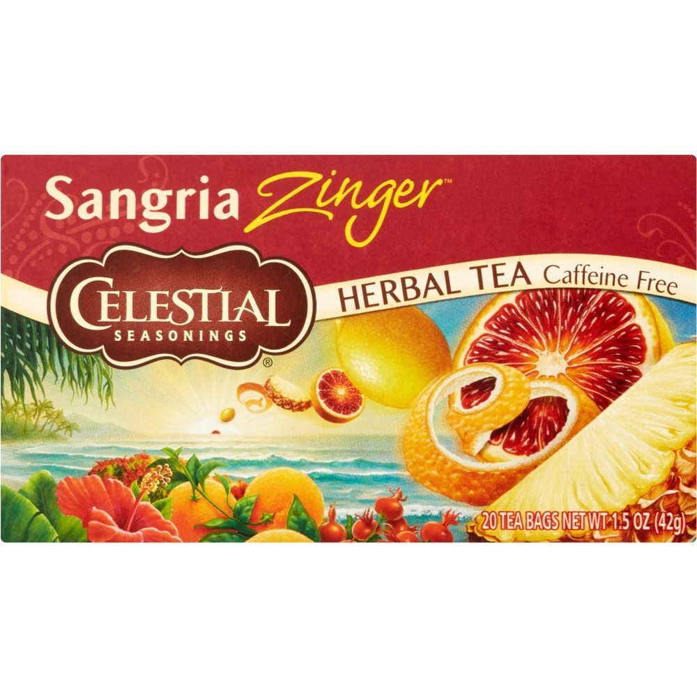 Celestial Seasonings Sangria Giner, 20 Ct, *1.5 Oz