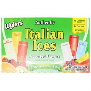 Wyler's Assorted Ices, 20 Pcs