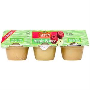 Gefen Apple Sauce 6 Pack Reg