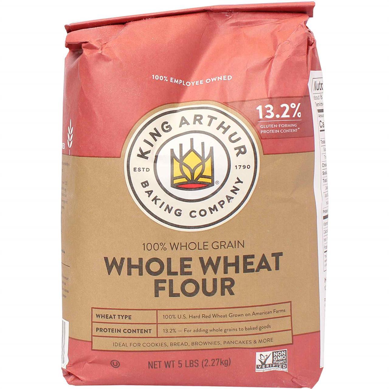 King Arthur Whole Wheat Flour, 5 Lb