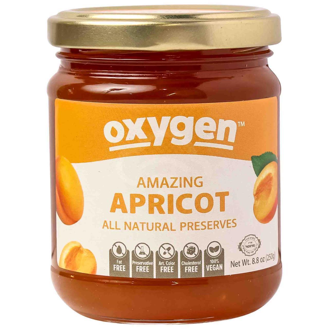 Oxygen Amazing Apricot Preserves, 8.8 Oz