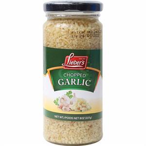 Lieber's Chopped Garlic, 8 Oz