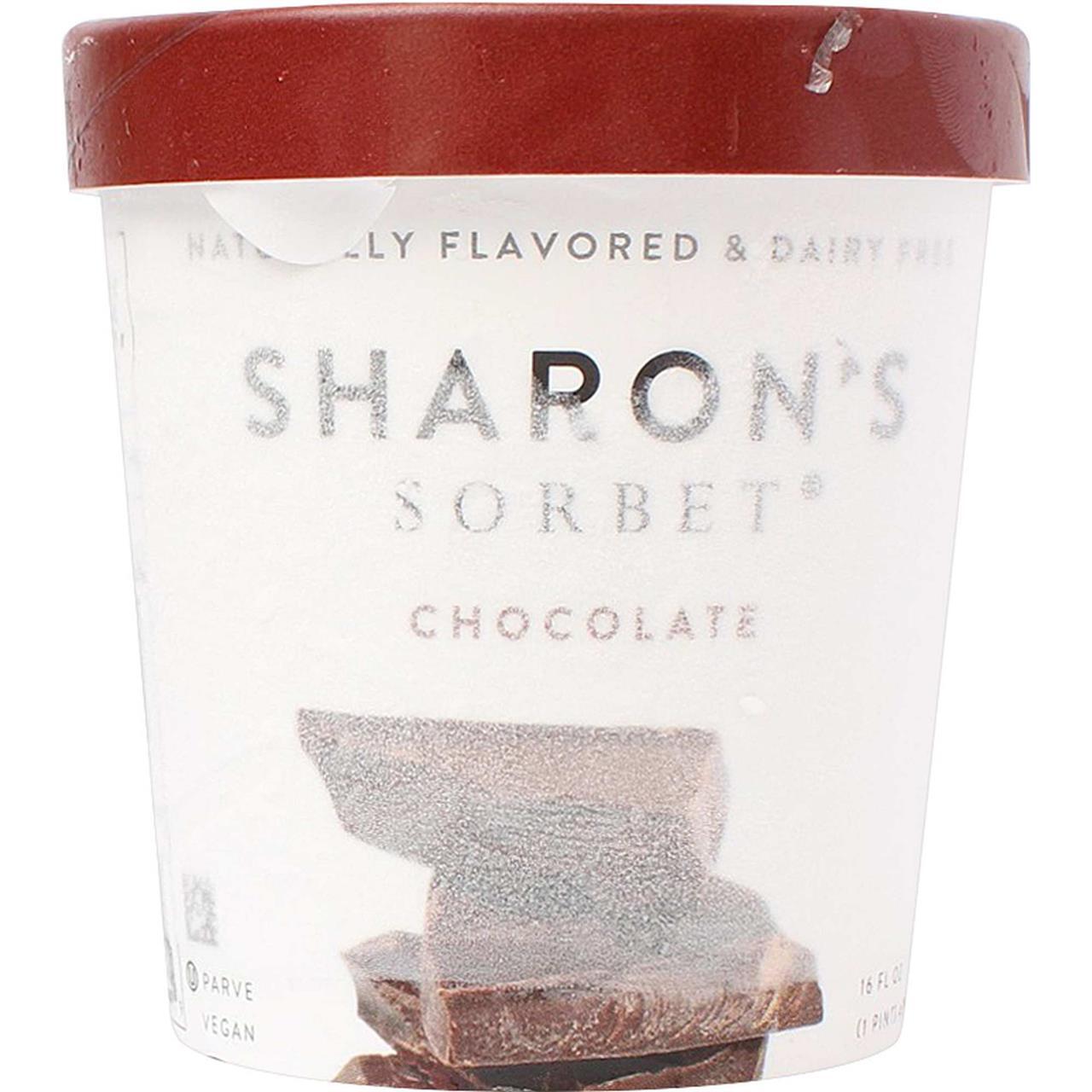Sharon's Sorbet Chocolate, 16 Oz