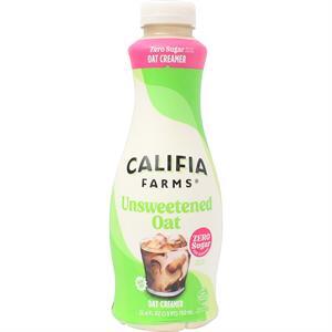 Califia Farms Unsweetened Oat Creamer, 25.4 Oz