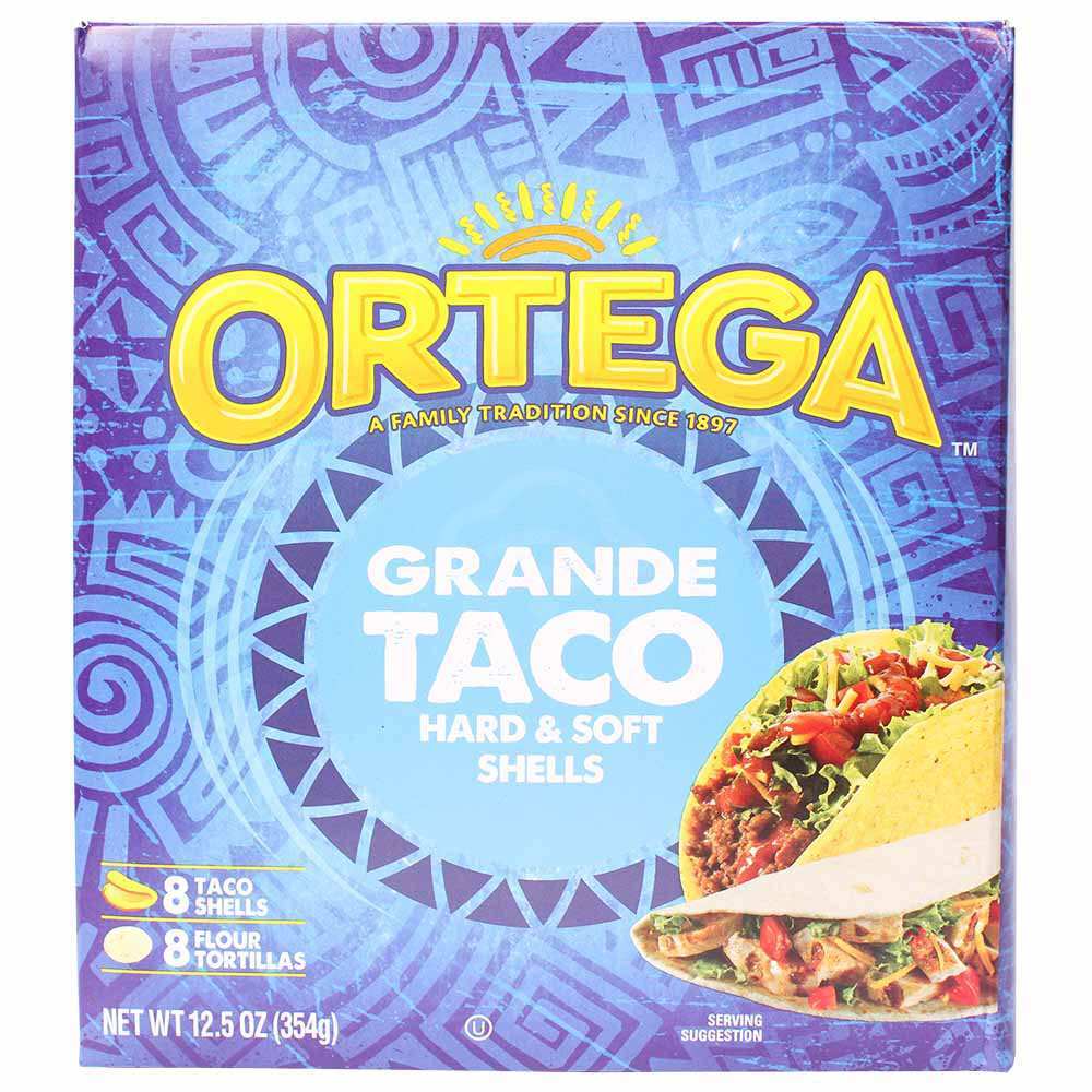 Ortega Hard & Soft Taco Shells, 12.5 Oz