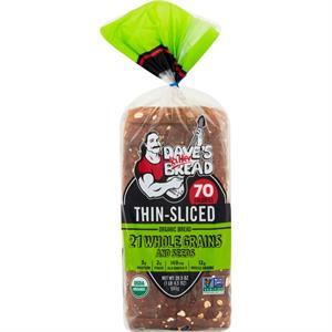 Dave's Bread Thin Sliced Whole Grain & Seeds, 20.5 Oz