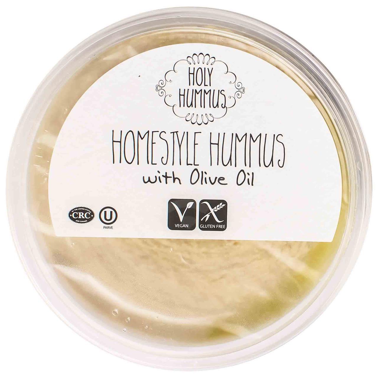 Holy Hummus Homestyle Hummus With Olive Oil, 10 Oz
