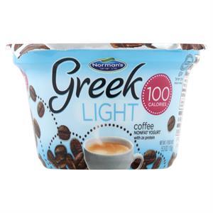 Norman's Greek Light Yogurt Coffee, 5.3 Oz