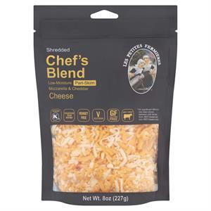 Les Petites Fermieres Chef's Pizza Blend Cheese, 8 Oz