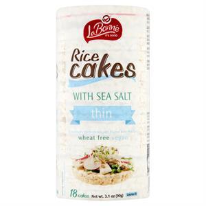 Liebers Thin Rice Cakes Salted, 3.1 Oz