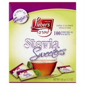 Liebers Stevia Packets, 100 Ct