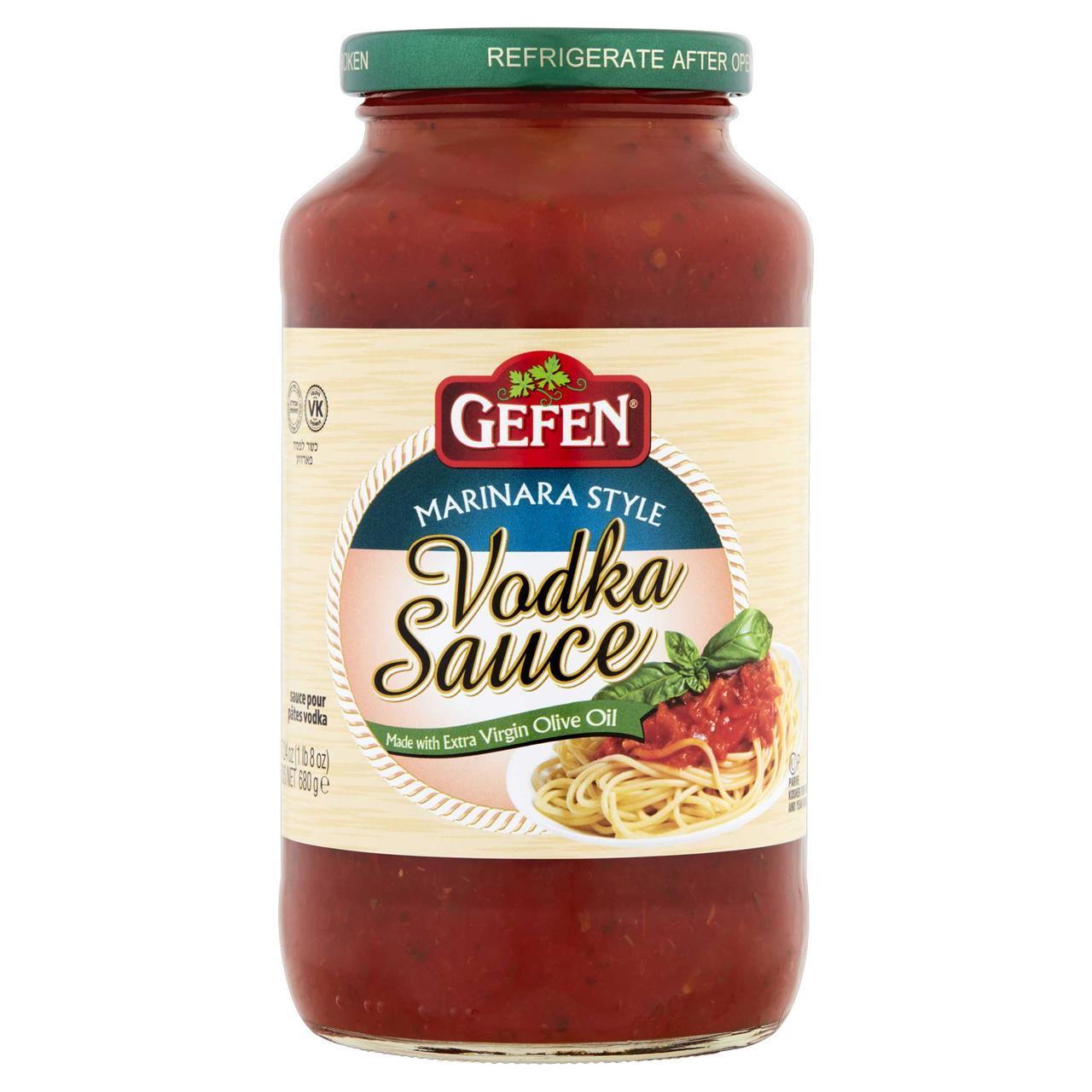 Gefen Vodka Sauce Marinara, 26 Oz