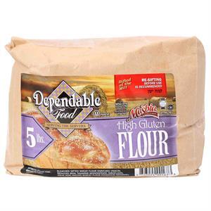Dependable High Gluten Flour Yoshon, 5 Lb
