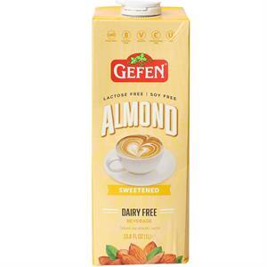 Gefen Almond Milk Sweetened, 33.8 Oz