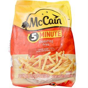 Mccain 5 Minute Fries Shoestrings, 20 Oz