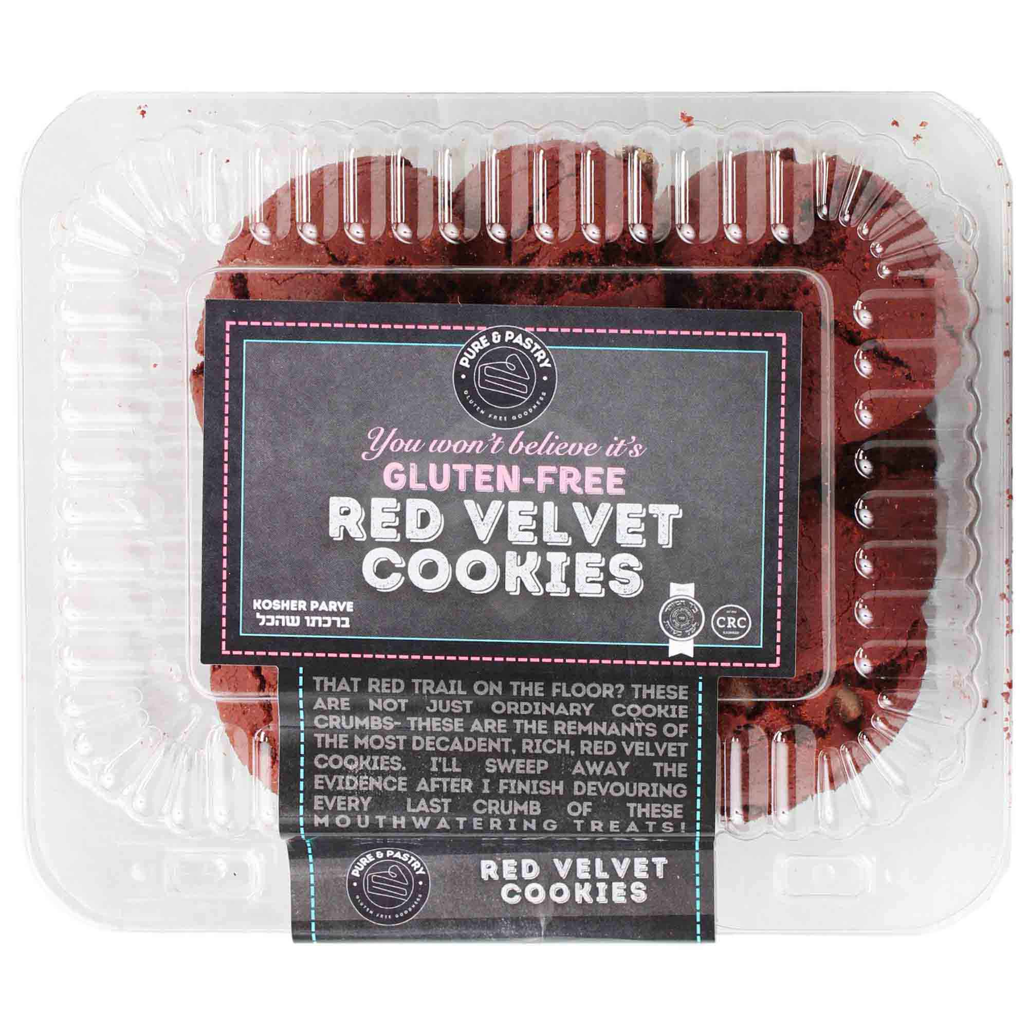 Pure & Pastry G/F Red Velvet Cookies, 7 Oz